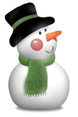 Snowman 3D