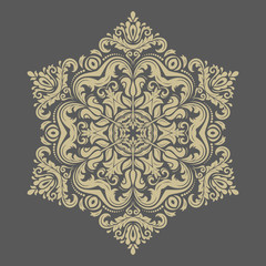 Orient Seamless  Pattern. Abstract Background