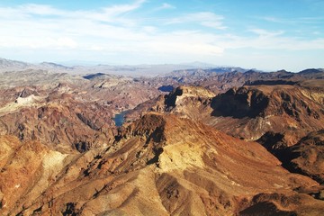 Fototapeta na wymiar Hochplateau Grand Canyon - Colorado River - Westrand