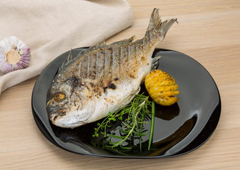 Grilled dorado