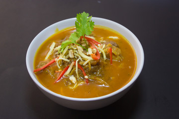 Kaeng Hung Ley Moo or Pork Curry Northern Thai food