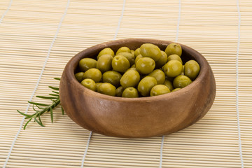 Green olives