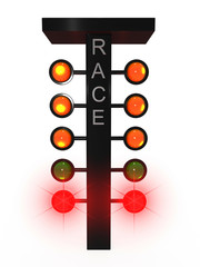 Sport traffic light