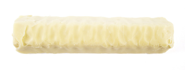 White chocolate bar with filling - 74315348