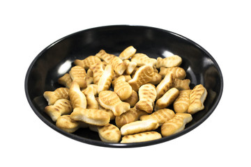 salted cookies stack