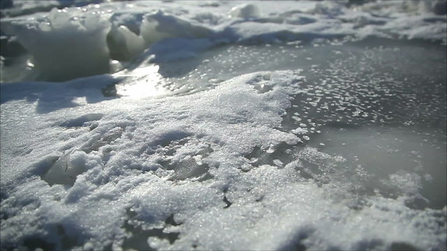 ice on the river, dolly 10