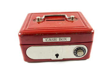 Red cash box