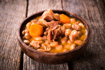 Beans and meat