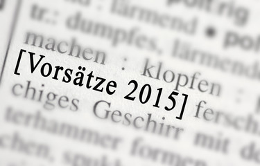 Vors&auml;tze 2015