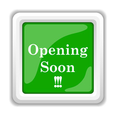 Fototapeta premium Opening soon icon
