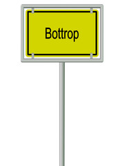 Bottrop - Ortsschild