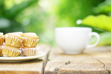 Coffee and muffin