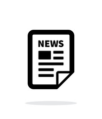News file icon on white background.