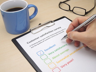Customer satistfaction survey - excellent