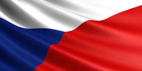Czech Republic flag.