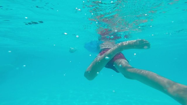 little boy swimming in the pool, Alanya, Turkey 1