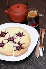 Bilberry Cheesecake