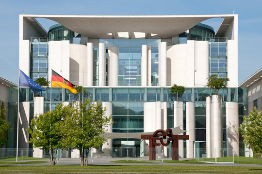 Ansicht des Kanzleramtes in Berlin