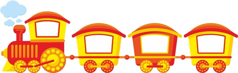 Train vector © LartGraphics
