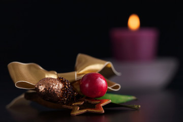 Christmas concept with holiday decoration