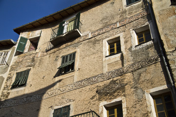 Triora (Imperia), Palazzi storici