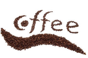 inscription of coffee