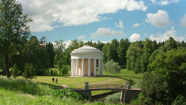 Russia. Pavlovsk. Pavilion Friendship Temple.