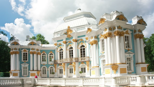 Hermitage pavilion. Catherine Park. Pushkin .Petersburg