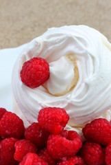 raspberry meringue
