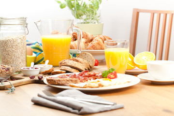 Frühstück tisch