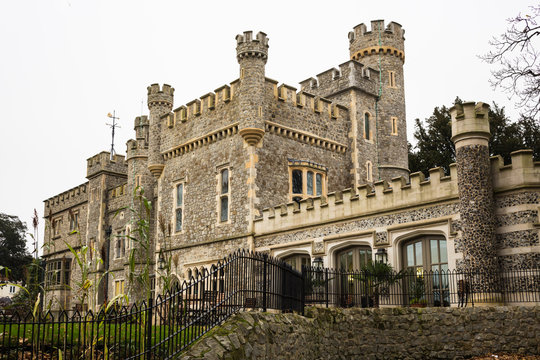 Whitstable Castle at Dusk