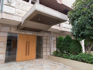 マンションのエントランス