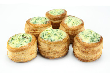 feuilletés d'escargots