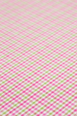 チェック柄の布