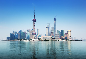 Fototapeta premium Shanghai skyline, China