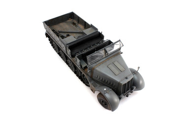 18-ton German half-track model