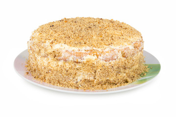 home sweet three-layer cake