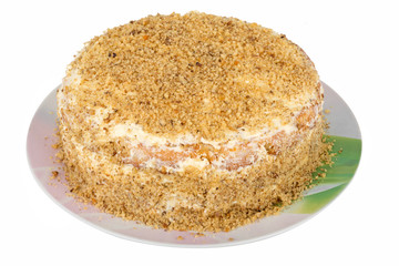 home sweet three-layer cake