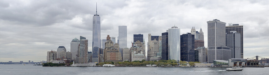 Fototapeta na wymiar Manhattan (NewYork) -Skyline