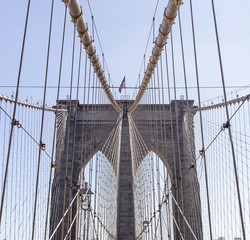 Naklejka premium Nowy Jork - BrooklynBridge