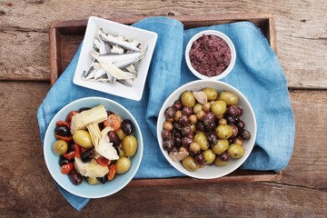 antipasto tappas selection