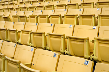 Naklejka premium Stadium Seats