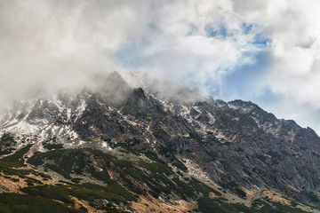 Obraz na płótnie Canvas Beautiful lanscape of Tatra Mountains