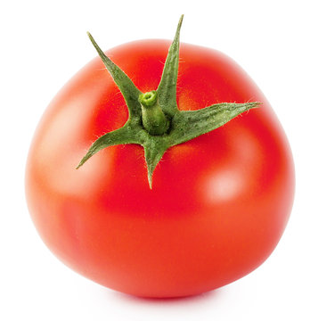 Bright ripe tomato