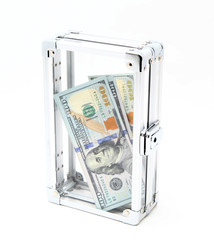 Case with money
