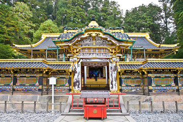 Rinno-ji Buddhist temple. Nikko, Japan.