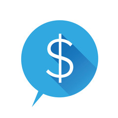 Money vector icon - US dollar sign