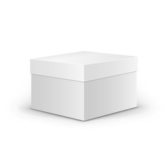 Vector White Square Blank Box