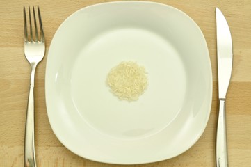 Grundnahrungsmittel Reis
