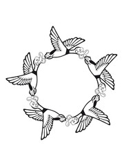 Ente fliegen freude kreis ring